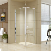 Essential Home Supply 82cm Lapis Glass Shower Screen