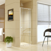 Essential Home Supply Lapis Single Glass Shower Screen