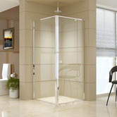 Essential Home Supply 90cm Lapis Glass Shower Screen