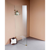 Essential Home Supply Sapphire Glass Shower Screen