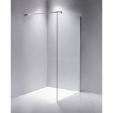 Essential Home Supply Amethyst Glass Shower Screen