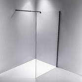 Essential Home Supply Amethyst Glass Shower Screen