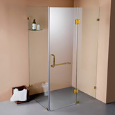 Essential Home Supply Vanguard Glass Shower Screen