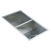 Essential Home Supply Tracey 820mm Double Stainless Steel Double Kitchen Sink