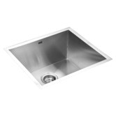 Essential Home Supply Hayden 510mm Single Stainless Steel Kitchen Sink