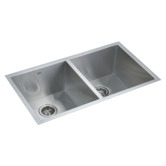 Essential Home Supply Tracey 820mm Double Stainless Steel Double Kitchen Sink