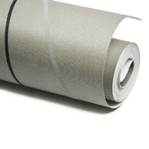 Essential Home Supply Silver Flocking Curve Wallpaper