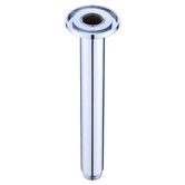 Essential Home Supply 200mm Chrome Round Brass Shower Arm