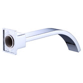 Essential Home Supply 18cm Polished Chrome Bath Spout