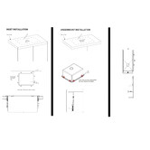 Essential Home Supply 960mm Single Stainless Steel Kitchen Sink with Drainer