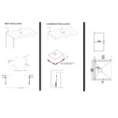 Essential Home Supply Hayden 510mm Single Stainless Steel Kitchen Sink