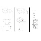 Essential Home Supply Haley 770mm Double Stainless Steel Double Kitchen Sink