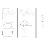 Essential Home Supply Tracey 820mm Double Stainless Steel Double Kitchen Sink