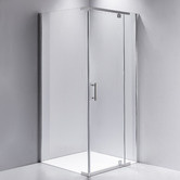 Essential Home Supply Pearl Glass Shower Screen