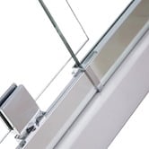 Essential Home Supply Lapis Single Glass Shower Screen