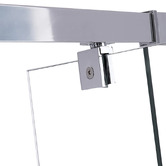 Essential Home Supply Lapis Single Glass Shower Screen