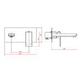 Essential Home Supply Chrome Jasper Basin Mixer Tap