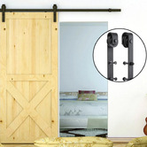 Essential Home Supply 180cm Sliding Barn Door Hardware Kit