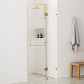 Essential Home Supply Sonic Glass Shower Screen