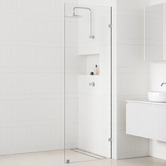 Essential Home Supply Sapphire Glass Shower Screen