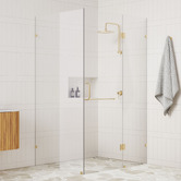 Essential Home Supply Vanguard Glass Shower Screen