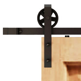 Essential Home Supply 200cm Sliding Barn Door Hardware Kit