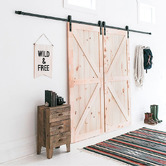 Essential Home Supply 360cm Sliding Barn Door Hardware Kit