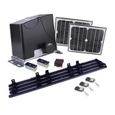 Essential Home Supply Autostar 1000kg Solar-Powered Automatic Gate Opener with Rail