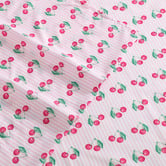 Betsey Johnson Cherry Stripe Sheet Set