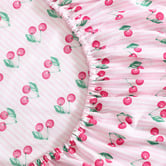 Betsey Johnson Cherry Stripe Sheet Set
