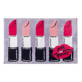Betsey Johnson Lipstick Daydream Bath Mat