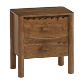 Hub Living Forrest Acacia Wood Bedside Table