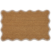 Hub Living Ivory Olivia Coir Doormat
