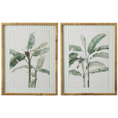Hub Living 2 Piece Grenada Framed Printed Wall Art Set