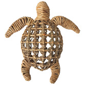 Hub Living Turtle Woven Seagrass Wall Accent