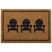 Hub Living Adirondacks Coir Doormat