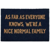 Hub Living Normal Family Coir Doormat
