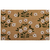 Hub Living Fleur Coir Doormat