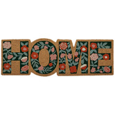 Hub Living Floral Home Coir Doormat