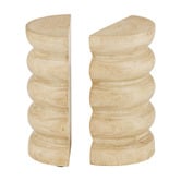 Hub Living Olina Mango Wood Bookends