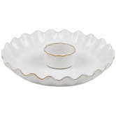 Hub Living 2 Piece Thalia Ceramic Chip &amp; Dip Bowl Set