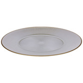 Hub Living Shiloh Glass Dinner Plate