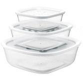 Guzzini 3 Piece Store &amp; More Containers Set
