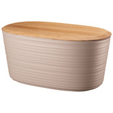 Guzzini Taupe Guzzini Earth Bread Box