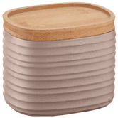 Guzzini Taupe Guzzini Earth 500ml Storage Jar