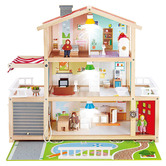 HaPe Kids' Doll Family Mansion Toy