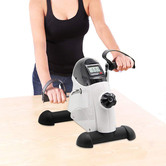 La Hacienda White &amp; Black Pedal Exercise Bike