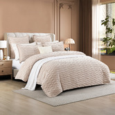 Pearl Mantels Champagne Marley Quilt Cover Set