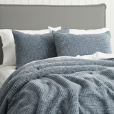 Pearl Mantels Denim Boronia Stonewashed Cotton Comforter Set