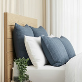 Pearl Mantels Celeste Cotton European Pillowcase